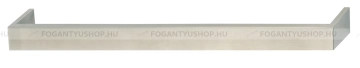 HAFELE Bútor fogantyú - 155.01 - Ezüst inox (szálcsiszolt) - Inox / Rozsdamentes acél