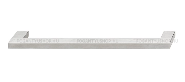 HAFELE Bútor fogantyú - 100.45 - Ezüst inox (szálcsiszolt) - Inox / Rozsdamentes acél