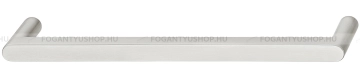HAFELE Bútor fogantyú - 155.01 - Ezüst inox (szálcsiszolt) - Inox / Rozsdamentes acél