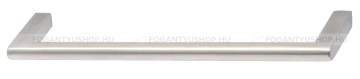 HAFELE Bútor fogantyú - 155.01 - Ezüst inox (szálcsiszolt) - Inox / Rozsdamentes acél