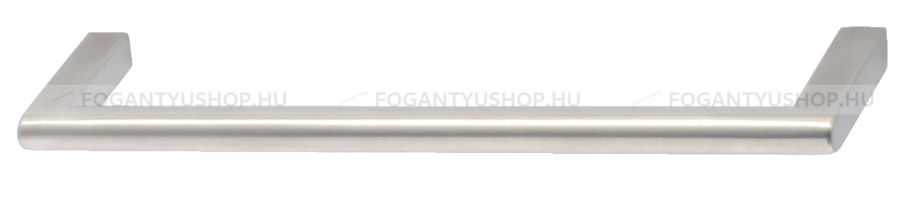 HAFELE Bútorfogantyú - 155.01 - Ezüst inox (szálcsiszolt) SNiL - Márvány - Rozsdamentes acél - inox fém bútorfogantyú
