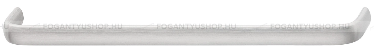 HAFELE Bútorfogantyú - 116.11 - Ezüst inox (szálcsiszolt) SNiL - Márvány - Rozsdamentes acél - inox fém bútorfogantyú