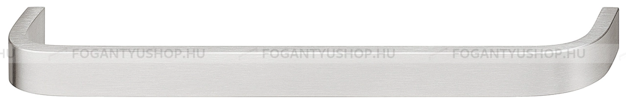 HAFELE Bútorfogantyú - 116.11 - Ezüst inox (szálcsiszolt) SNiL - Márvány - Rozsdamentes acél - inox fém bútorfogantyú