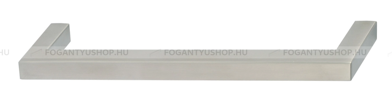 HAFELE Bútor fogantyú - 155.01 - Ezüst inox (szálcsiszolt) SNiL - Márvány - Rozsdamentes acél - inox fém bútorfogantyú