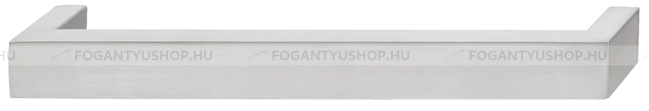 HAFELE Bútorfogantyú - 155.01 - Ezüst inox (szálcsiszolt) SNiL - Márvány - Rozsdamentes acél - inox fém bútorfogantyú