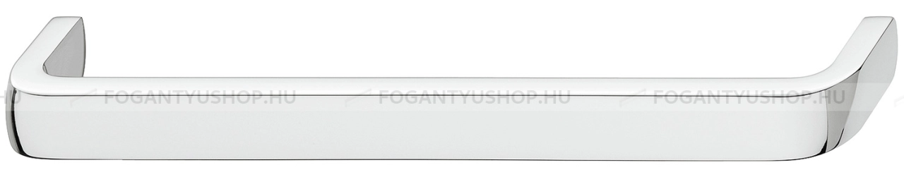 HAFELE Fogantyú - H1395 192 - furattáv 192 mm - Fényes króm Cr - Zink fém ötvözet - Egy méretben gyártott fém bútorfogantyú