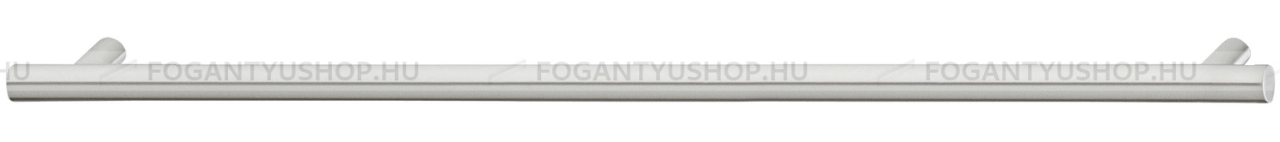 HAFELE Bútorfogantyú - 155.01 - Ezüst inox (szálcsiszolt) SNiL - Márvány - Rozsdamentes acél - inox fém bútorfogantyú