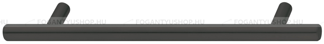 HAFELE Bútor fogantyú - 112.04 BlackL színes - Festett fekete BlackL - Inox - Több méretben gyártott színes fém bútorfogantyú