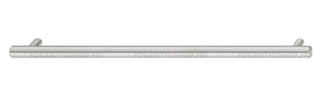 HAFELE Bútor fogantyú - 115.48 - Ezüst inox (szálcsiszolt) - Inox / Rozsdamentes acél