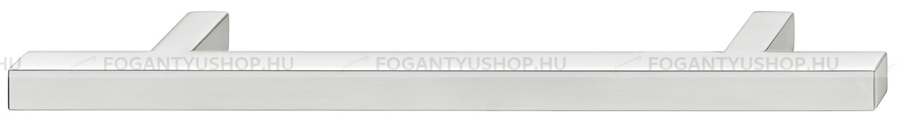 HAFELE Bútor fogantyú - 155.01 - Ezüst inox (szálcsiszolt) SNiL - Márvány - Rozsdamentes acél - inox fém bútorfogantyú
