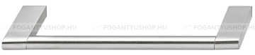 HAFELE Fogantyú - 96 mm - 115.76 - Ezüst inox (szálcsiszolt) - Inox / Rozsdamentes acél