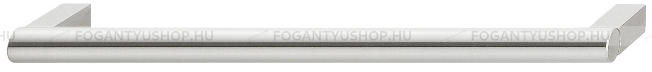 HAFELE Bútorfogantyú - 100.44 - Ezüst inox (szálcsiszolt) SNiL - Inox - Rozsdamentes acél - inox fém bútorfogantyú