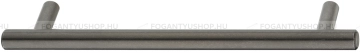 HAFELE Fogantyú - 192 mm - 115.71 - Szürke - Acél fém