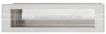 HAFELE Bútor fogantyú - 152.52 - Ezüst inox (szálcsiszolt) - Inox / Rozsdamentes acél