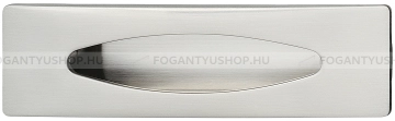 HAFELE Fogantyú - 96 mm - 151.74 - Ezüst inox (szálcsiszolt) - Zink fém ötvözet