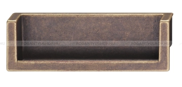 HAFELE Fogantyú - 128 mm - 151.49 - Antik barna - Zink fém ötvözet