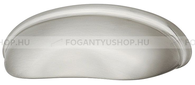HAFELE Bútor fogantyú - 64 105.55 Zink ötvözet - furattáv 64 mm - Szálcsiszolt nikkel NisatE - Zink fém ötvözet - Egy méretben gyártott fém bútorfogantyú