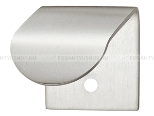 HAFELE Bútor fogantyú - 1 furatos - 100.57 - Ezüst inox (szálcsiszolt) - Inox / Rozsdamentes acél