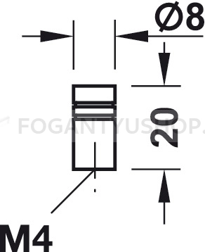 HAFELE-Fogantyu---132.94---Ezust-inox-(szalcsiszolt)---Butor-fem-gombfogantyu-(szogletes-kerek)