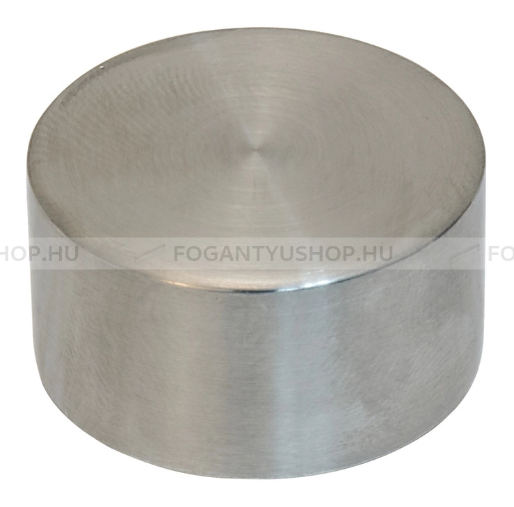 HAFELE-Fogantyu---134.88---Ezust-inox-(szalcsiszolt)---Butor-fem-gombfogantyu-(szogletes-kerek)