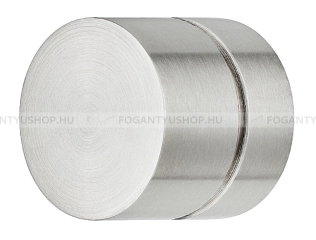 HAFELE Fogantyú - 1 furatos - 134.88 - Ezüst inox (szálcsiszolt) - Inox / Rozsdamentes acél