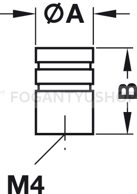 HAFELE-Fogantyu---155.01---Ezust-inox-(szalcsiszolt)---Butor-fem-gombfogantyu-(szogletes-kerek)