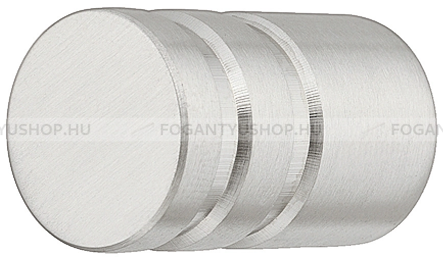HAFELE-Fogantyu---155.01---Ezust-inox-(szalcsiszolt)---Butor-fem-gombfogantyu-(szogletes-kerek)