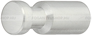 HAFELE Fogantyú - 1 furatos - 134.82 - Ezüst inox (szálcsiszolt) - Inox / Rozsdamentes acél