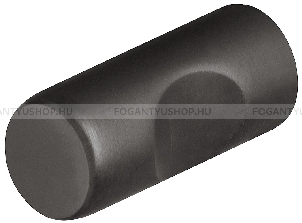 HAFELE Bútorgomb - 112.02 BlackL - Festett fekete BlackL - Inox - Színes fém gombfogantyú, bútorgomb