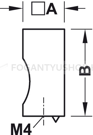 HAFELE-Fogantyu---112.02---Ezust-inox-(szalcsiszolt)---Butor-fem-gombfogantyu-(szogletes-kerek)