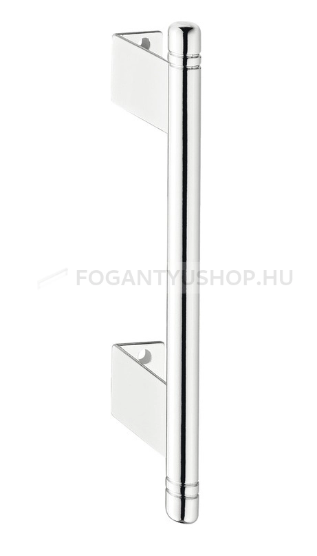 HAFELE Bútor fogantyú - 128 117.99 Zink ötvözet - furattáv 128 mm - Fényes króm Cr - Zink fém ötvözet - Bútorajtó élére ültethető fém fogantyú