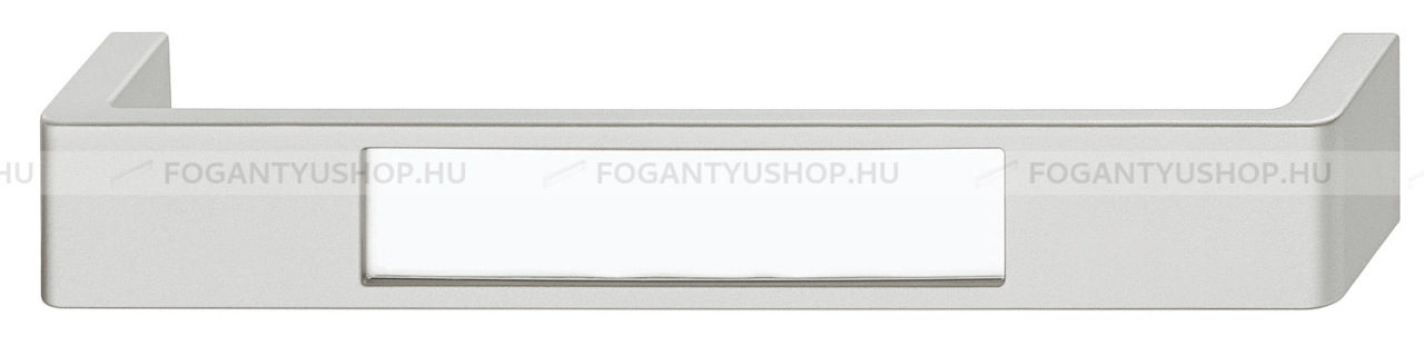 HAFELE Bútor fogantyú - 192 101.13 Zink ötvözet - furattáv 192 mm - Ezüst inox (szálcsiszolt) SNiL - Zink fém ötvözet - Egy méretben gyártott fém bútorfogantyú