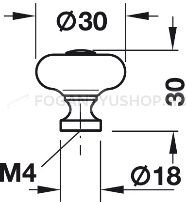 HAFELE-Fogantyu---130.51---Feher---Antik-barna---Porcelan-porcelannal-kombinalt-antikolt-fem-gombfogantyu