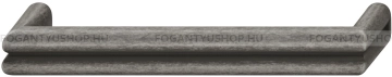 HAFELE Bútor fogantyú H1570 - Vintage grafit - Zink fém ötvözet
