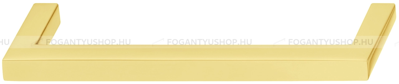 HAFELE Fogantyú - 112.04 - Fényes arany  - Acél fém - Több méretben gyártott színes fém bútorfogantyú