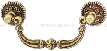 HAFELE Bútor fogantyú - 125.72 - Antik patina barna - Réz