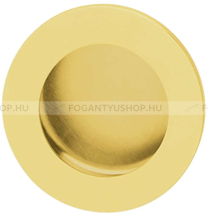 HAFELE Fogantyú - 151.38 - Fényes arany - Tolóajtó bemarható fogantyú (tolóajtókagyló)