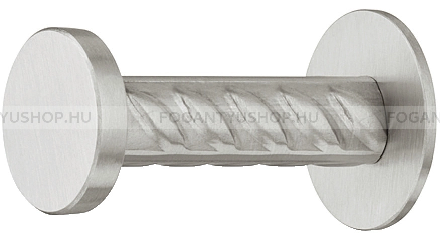 HAFELE Fogas - 842.58 - Ezüst inox (szálcsiszolt) SNiL - Acél fém - Egy akasztós fogas