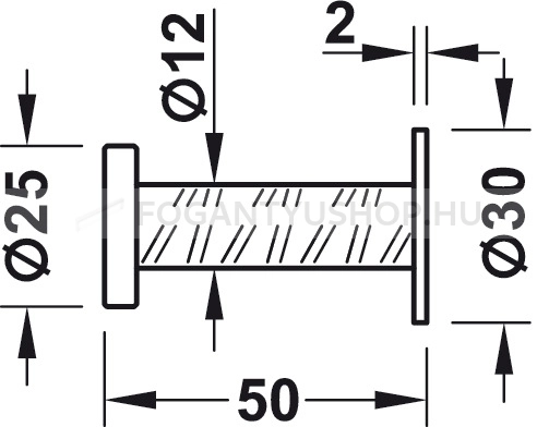 HAFELE---Fogas---842.59---Kovacsolt-vas-hatas---Egy-akasztos-fogas