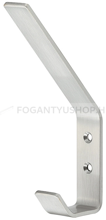 HAFELE Fogas - 20 842.34 - Ezüst inox (szálcsiszolt) SNiL - Acél fém - Kombinált, kalaptartós fogas