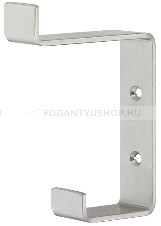 HAFELE Fogas - 32 842.34 - Ezüst inox (szálcsiszolt) SNiL - Acél fém - Kombinált, kalaptartós fogas