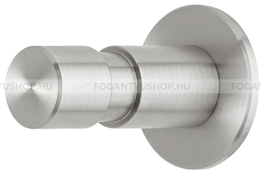 HAFELE Fogas - 844.72 - Ezüst inox (szálcsiszolt) SNiL - Acél fém - Egy akasztós fogas