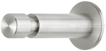 HAFELE Fogas - 1 furatos - 844.72 - Ezüst inox (szálcsiszolt) - Acél fém