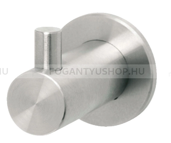 HAFELE Fogas - 842.57 - Szálcsiszolt inox  - Inox - Egy akasztós fogas