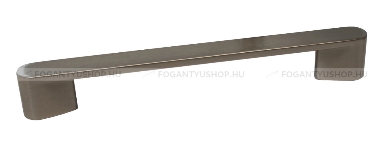 GRIMME Bútorfogantyú - 160 FG72395519 - furattáv 160 mm - Szálcsiszolt nikkel NisatE - Zamak fém ötvözet - Egy méretben gyártott fém bútorfogantyú
