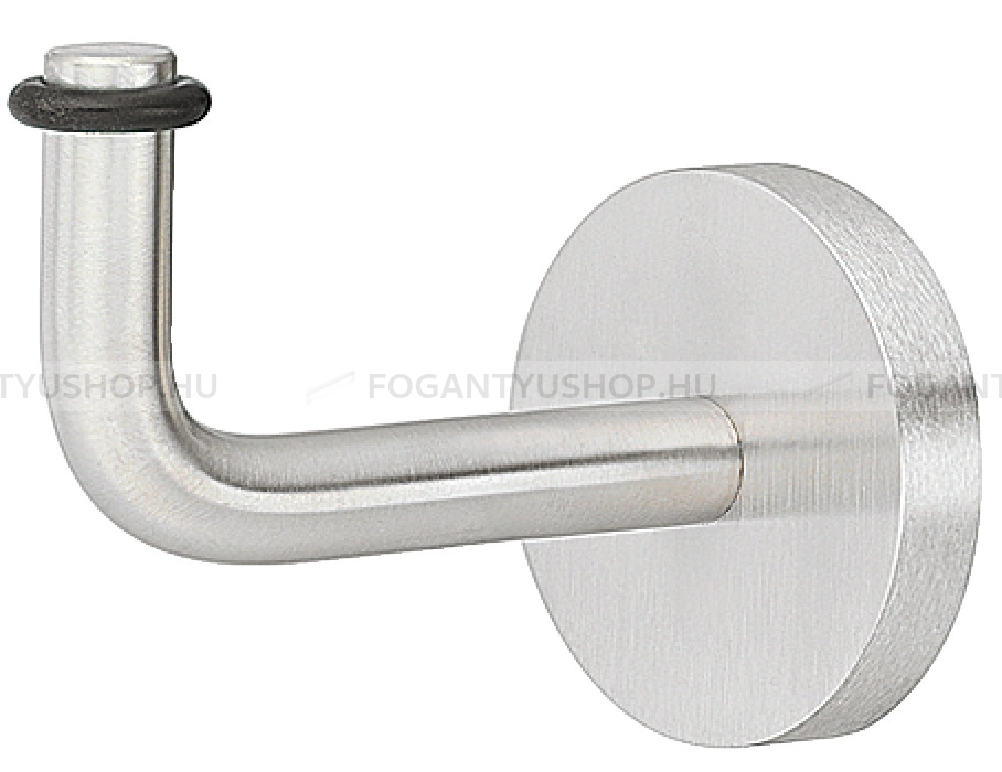 HAFELE Fogas - 28 842.59 - Ezüst inox (szálcsiszolt) SNiL - Acél fém - Egy akasztós fogas