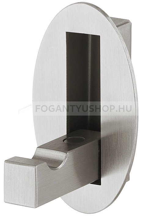 HAFELE Kabát fogas - 844.76 - Ezüst inox (szálcsiszolt) SNiL - Acél fém - Egy akasztós fogas