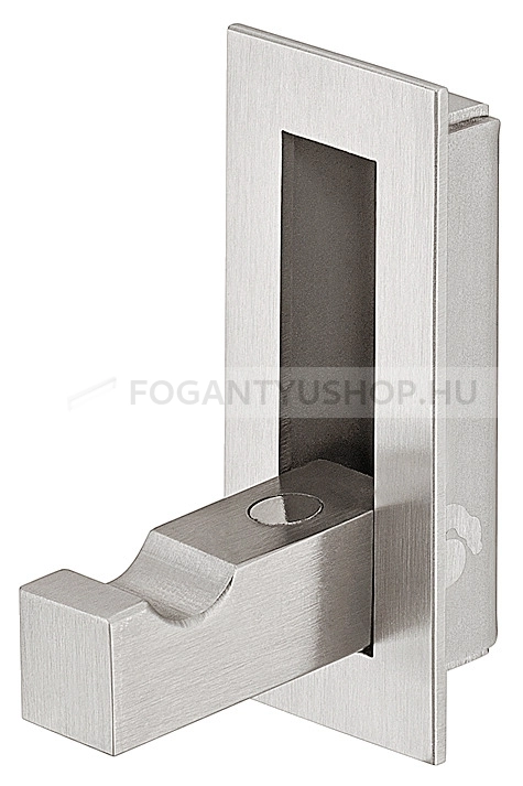 HAFELE Fogas - 844.76 - Ezüst inox (szálcsiszolt) SNiL - Acél fém - Egy akasztós fogas