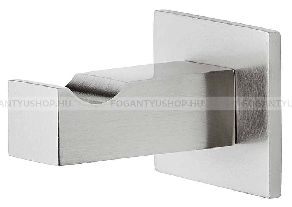 HAFELE Kabát fogas - 842.49 - Ezüst inox (szálcsiszolt) SNiL - Réz - Egy akasztós fogas