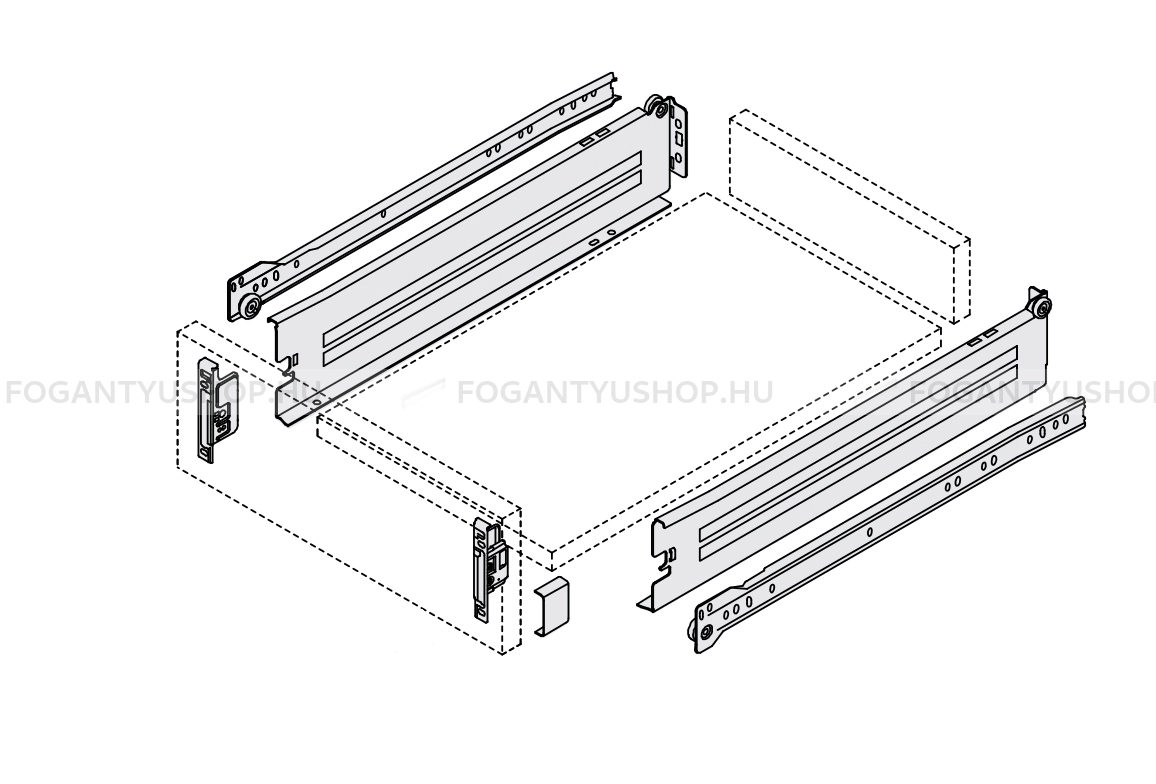 Метабокс Для Кухонных Ящиков Купить В Спб
